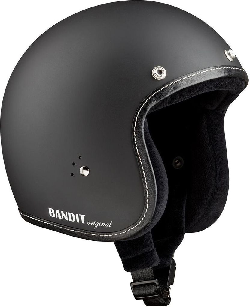 Trysková prilba Bandit Jet Premium Line, čierna matná, M Obrázok produktu 