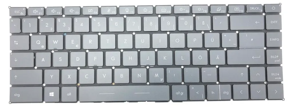 Clavier AZERTY Français Noir pour MSI GS66 Stealth 10SGS-205 Gris