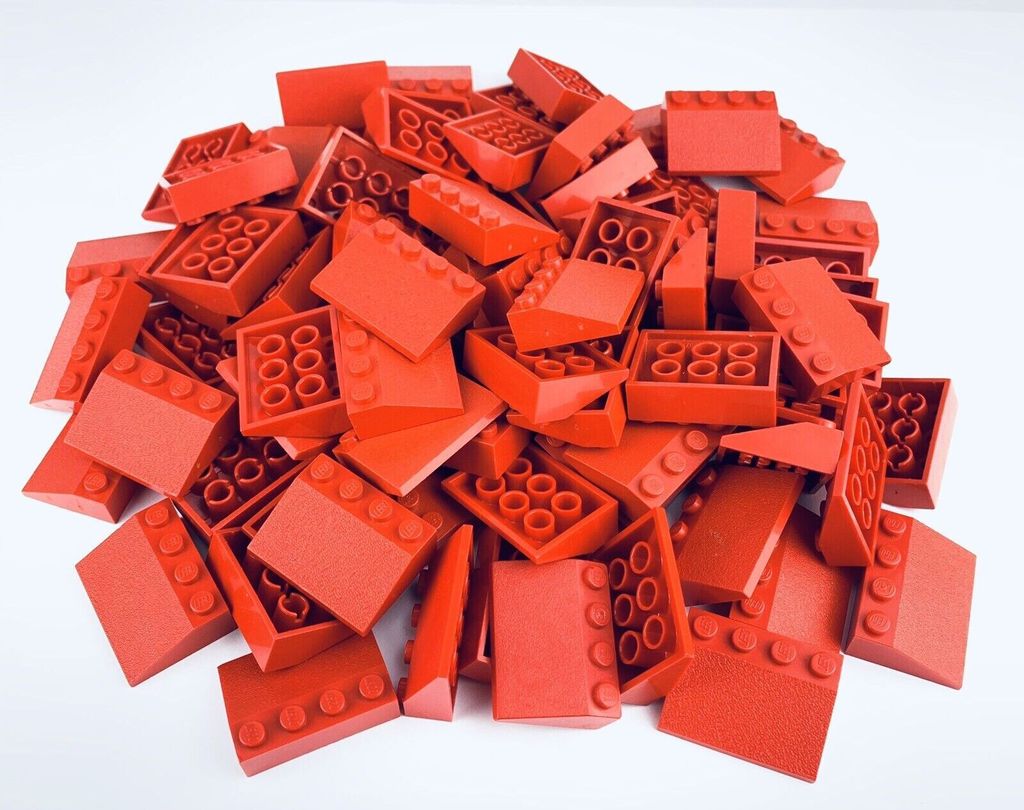 LEGO® 3x4 Dachsteine Dach Rot für Dach - 3297 NEU! Menge Produktbild 