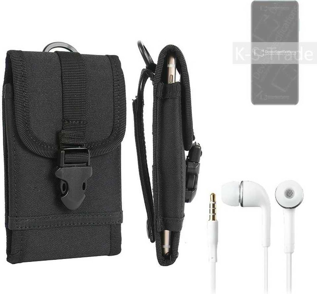 K-S-Trade Holster Schutz Hülle kompatibel mit ZTE Blade V40 Produktbild 