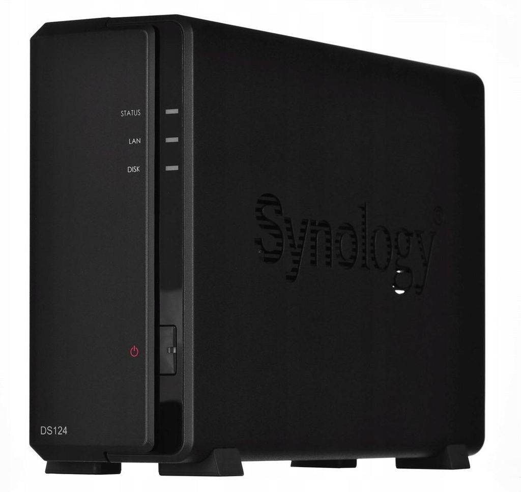Synology DiskStation DS124, NAS, Desktop, Realtek, Produktbild 