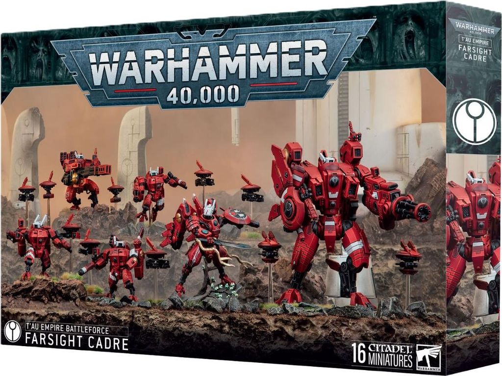 Warhammer 40.000 T'au Empire Battleforce Farsight Cadre Image du produit 
