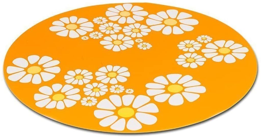 Orange Silikonkissen für automatische Haustierwasserbrunnen 12V Pet Waterer Safe Trinkfilterschale