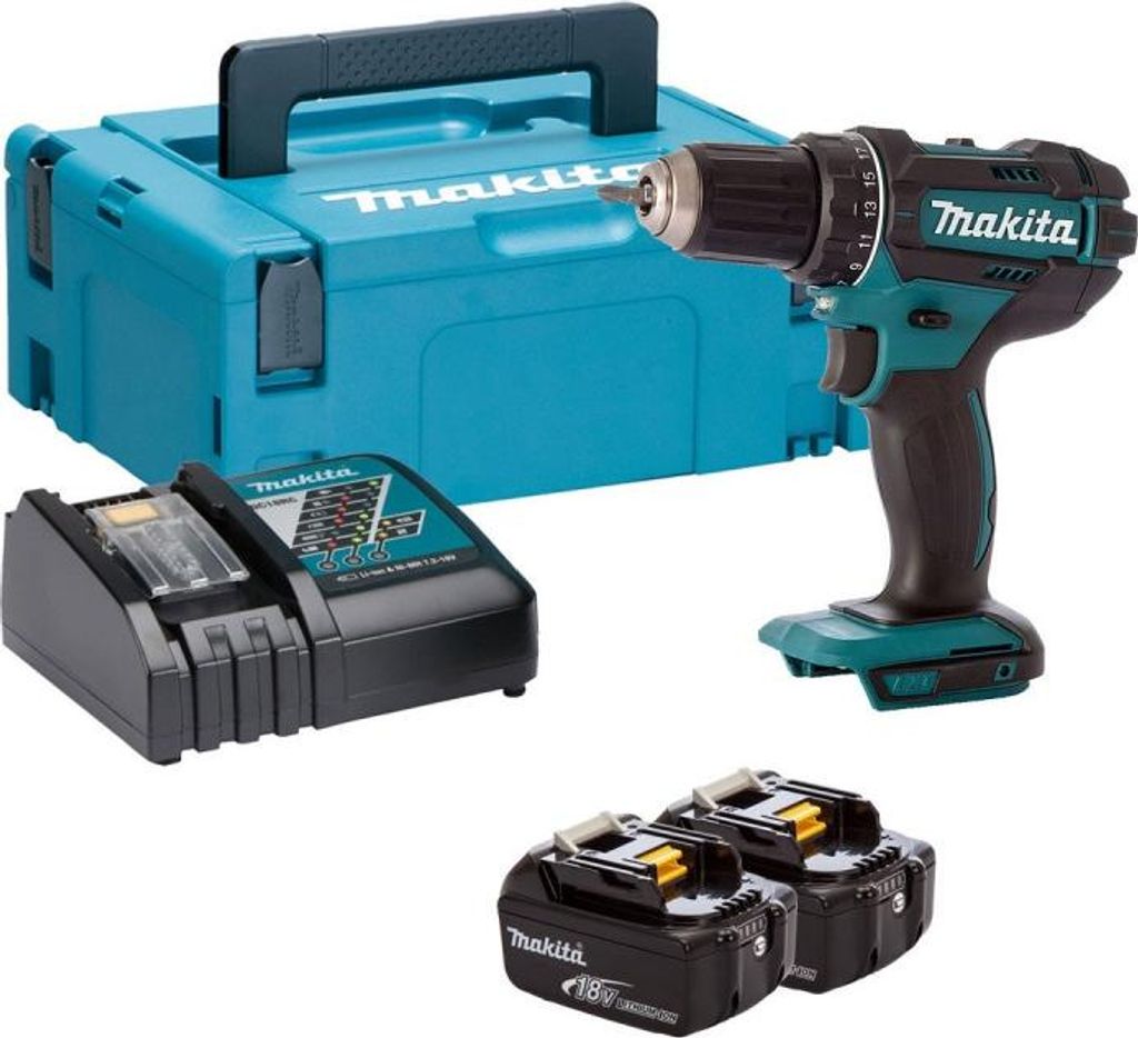 Perceuse visseuse 18V LXT - MaKITA - avec 2 batteries 3,0 Image du produit 