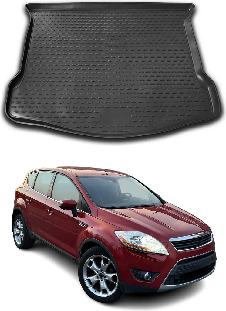 Tappetino Bagagliaio Ford Kuga 2008-2012 | Vasca Baule Gomma TPE Anti-Fango