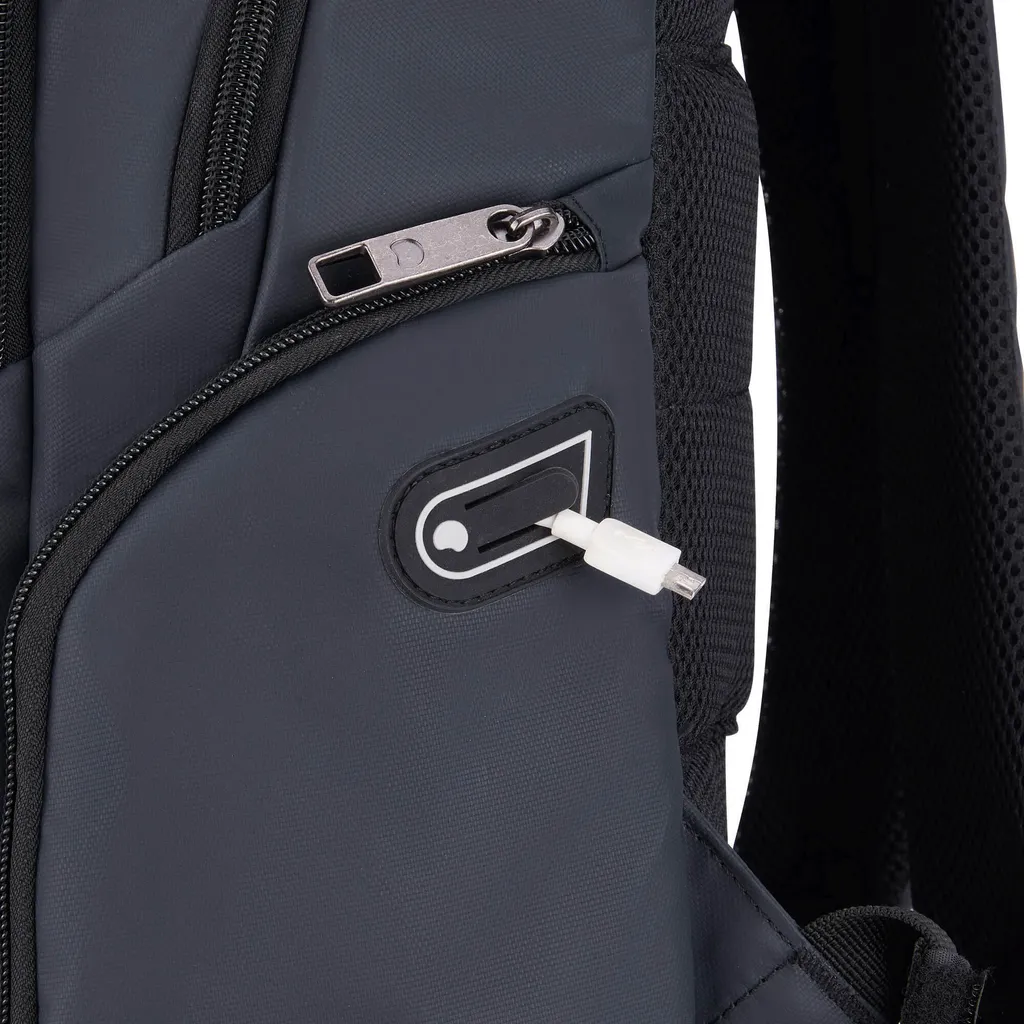 Sac à dos Ordinateur 13,3" Imperméable Parvis Plus Gris - Volume 15L - 5