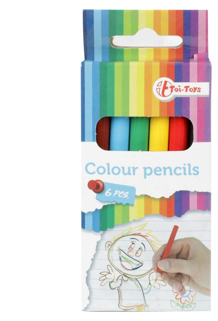 Toi-toys Buntstifte, 6 Stk.