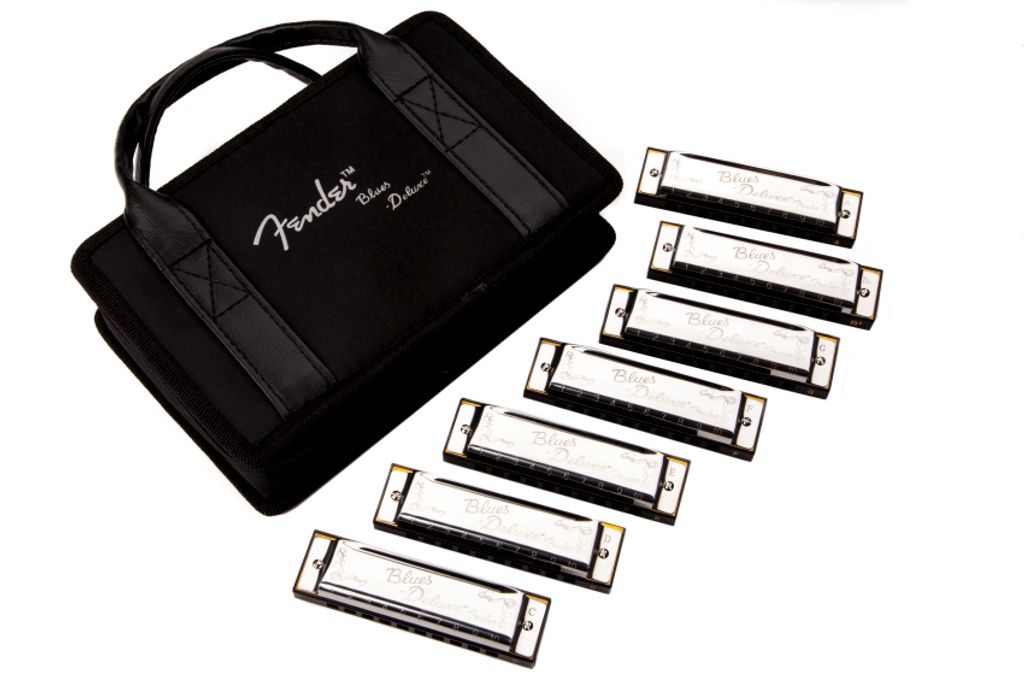 Fender Blues Deluxe Harmonica Pack