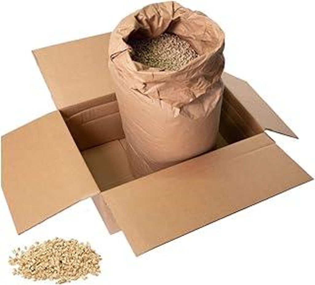 Jumbogras Kleintier-Einstreu Pellets aus Miscanthus/Elefantengras für Hasen Kaninchen Maus Vogel Meerschweinchen - Kleintierstreu/Hamsterstreu sta...