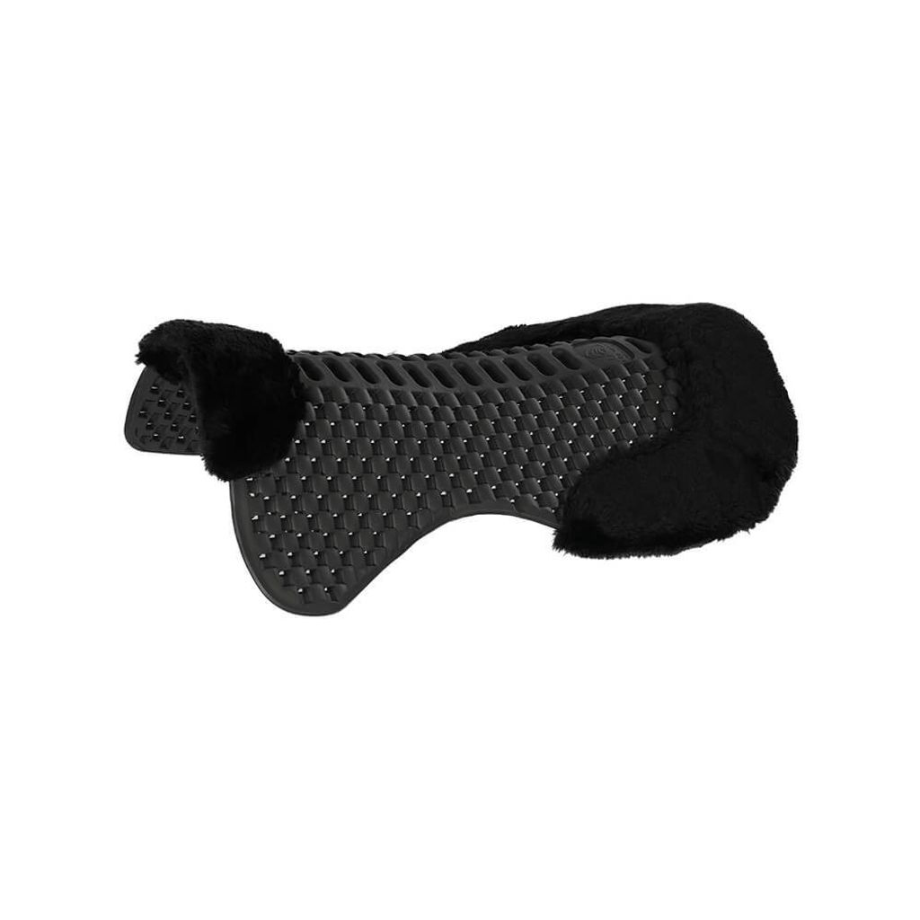 Acavallo Piuma Air-Release Featherlight Pad Cut-Out Eco-Wool, Farbe:Black