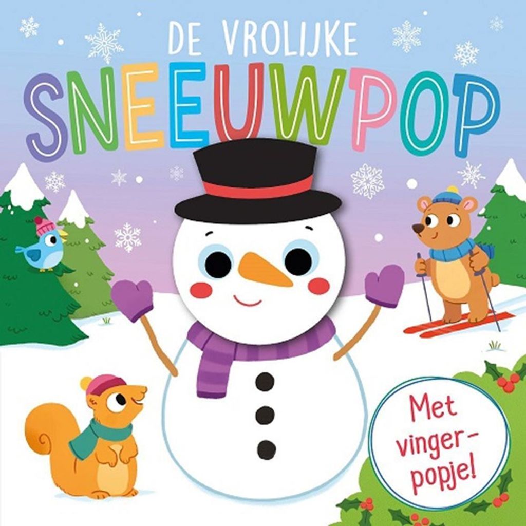 Fröhlicher Schneemann – Fingerpuppenbuch des Rebo-Verlags
