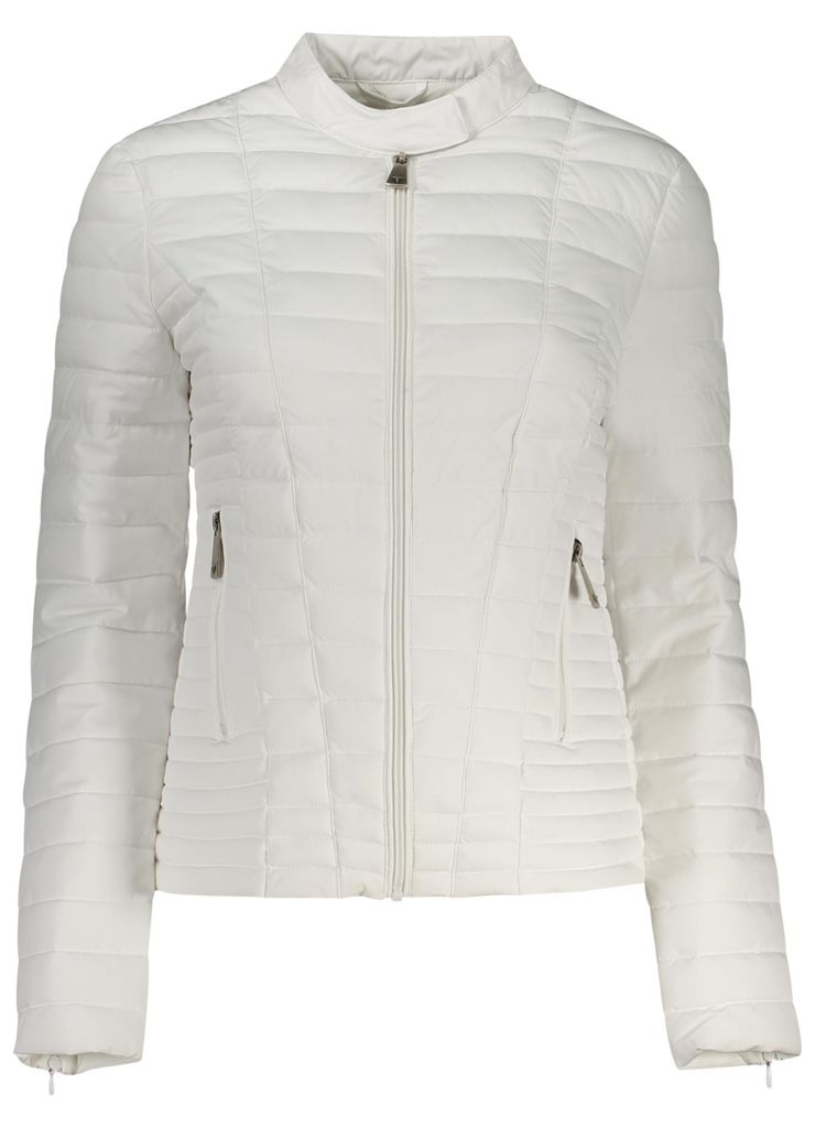 Guess Jeans Weisse Damenjacke Produktbild 