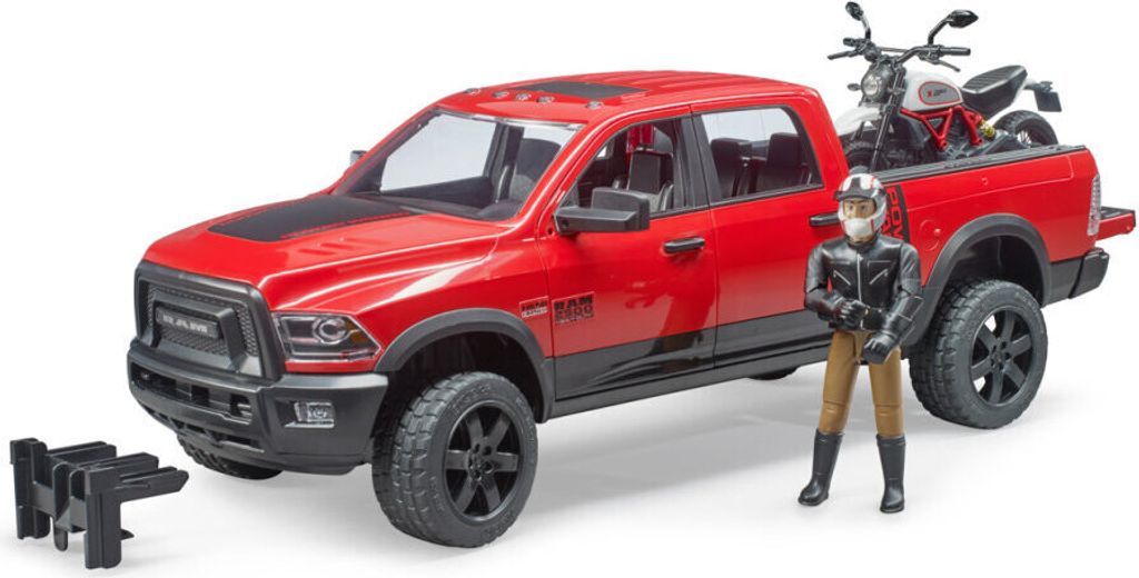 Bruder Freizeit RAM 2500 Power Wagon, mit Scrambler Ducati Immagine del prodotto 