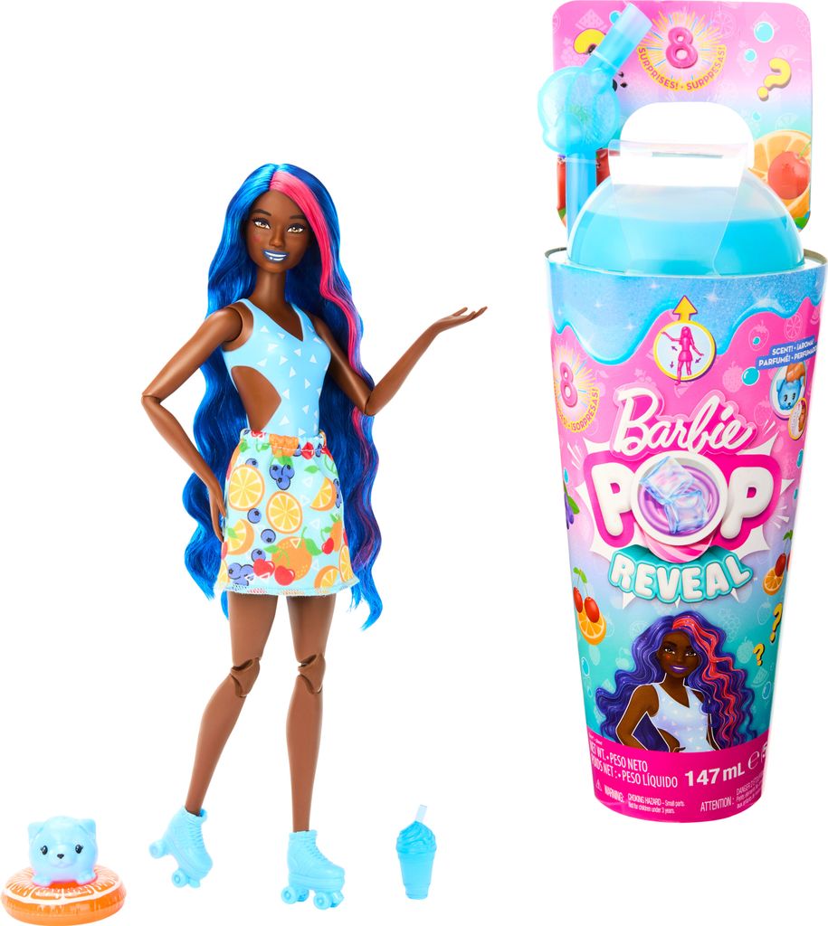 Barbie Pop! Odhaľte sériu Barbie Juicy Fruits - Fruit Punch Obrázok produktu 