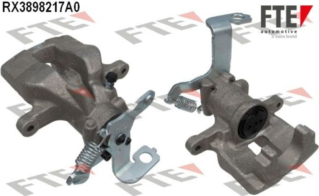 FTE Bremssattel Hinten Links für TOYOTA AVENSIS Station Wagon (ZRT27, ADT27) Ø38mm Grau 9290622