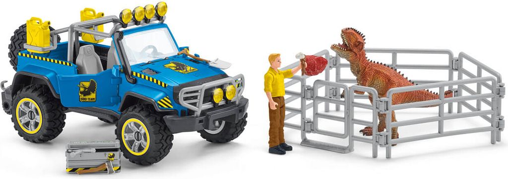 Schleich Dinosaurs         41464 Geländewagen Produktbild 
