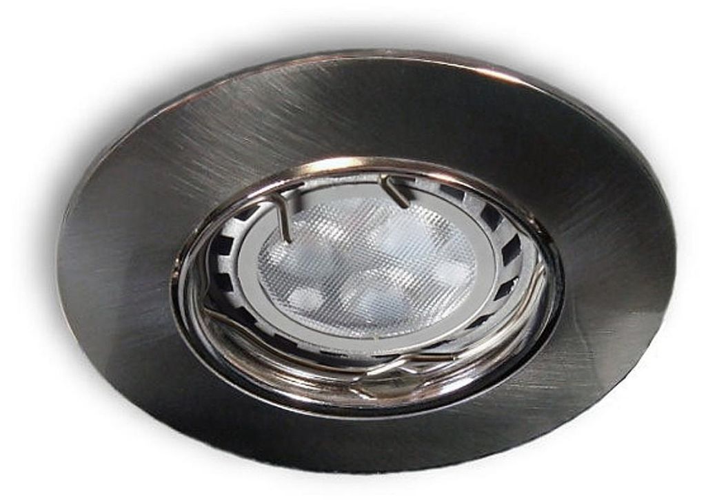 C-Light 12 V LED Einbaustrahler Spot MR11 rund alu Produktbild 