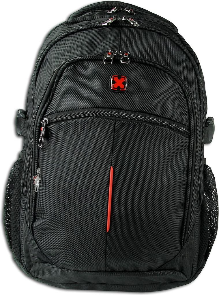 Travel N Meet Freizeitrucksack, Rucksack gepolstert schwarz Produktbild 