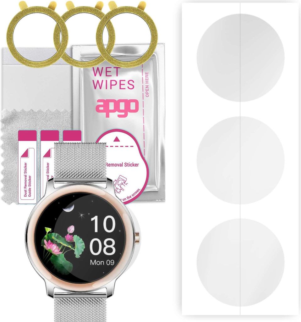 apgo 3 Stück Schutzfolie, klar, kompatibel mit Rubicon Produktbild 