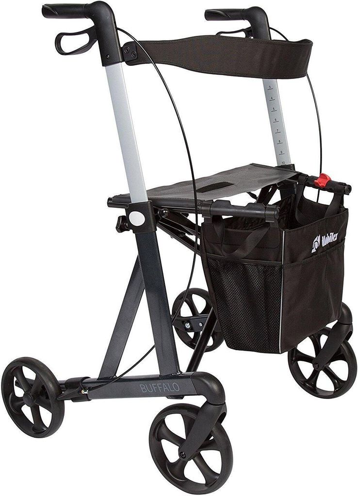 XXL Rollator Mobilex Buffalo mit Schleifbremse 62 cm