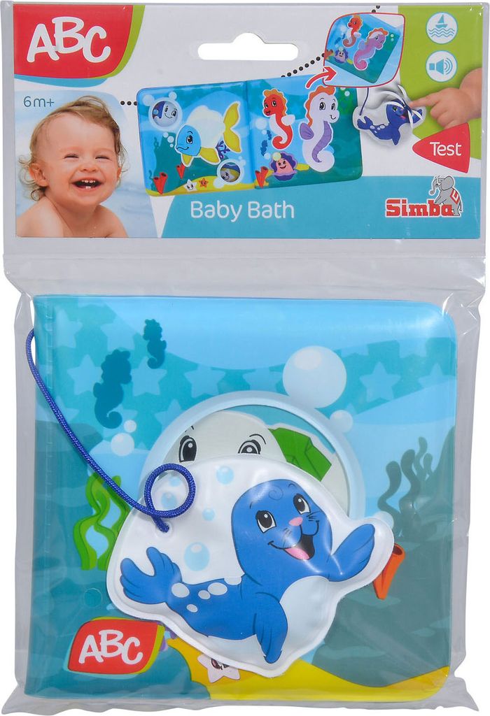 Simba Badespielzeug ABC Magisches Badebuch mehrfarbig Produktbild 4