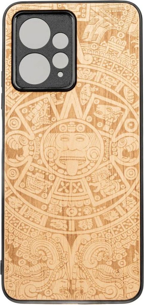 Bewood Redmi Note 12 4G Holzetui AZTEC CALENDAR ANIEGRE