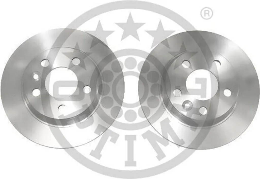 Disque de frein arrière OPTIMAL contre les vibrations sur Shara