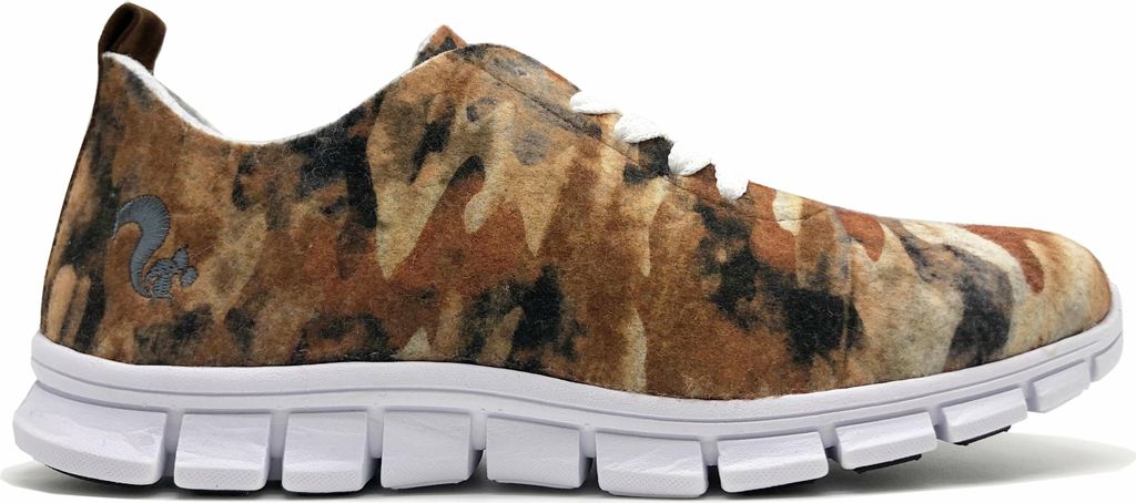 Herren Halbschuhe vegan ultraleicht aus recycelten PET-Flaschen, wasserabweisend