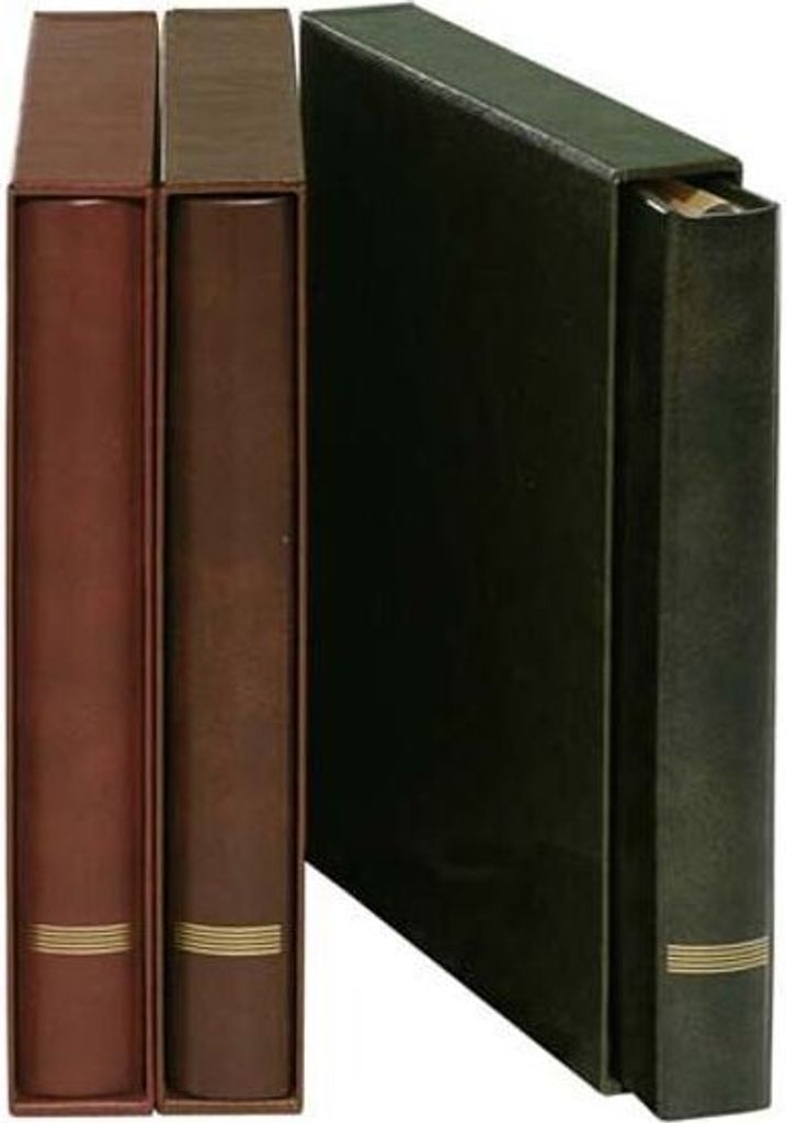 Lindner 1120 - W Ringbinder Set Elegant-weinrot