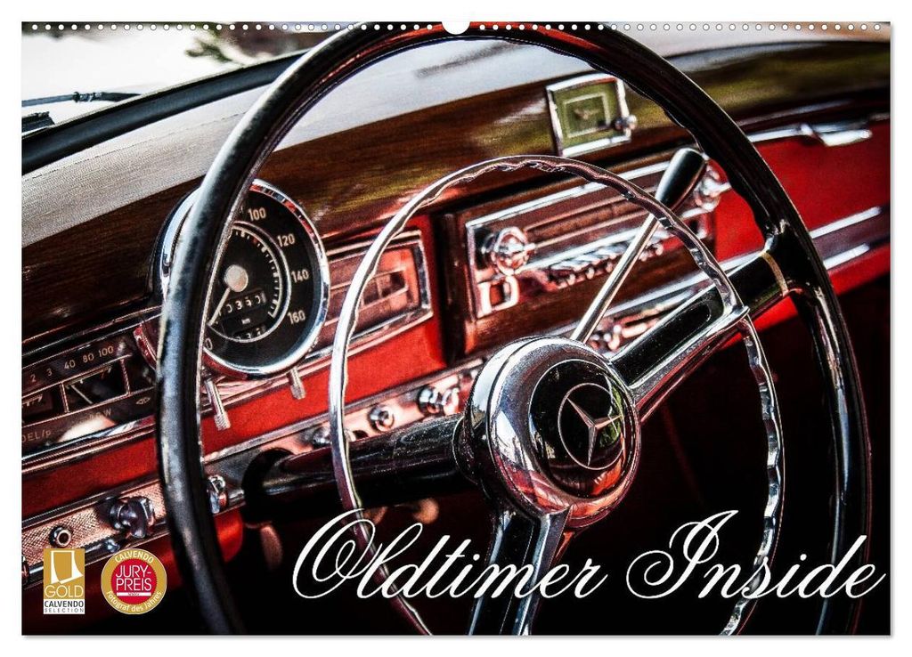 Oldtimer inside (Wandkalender 2027 DIN A2 quer), CALVENDO Monatskalender