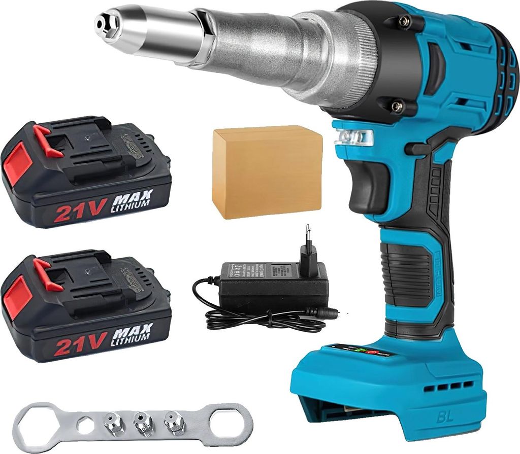 Pistolet do nitów, praca automatyczna, cicha praca, z Zdjęcie produktu 