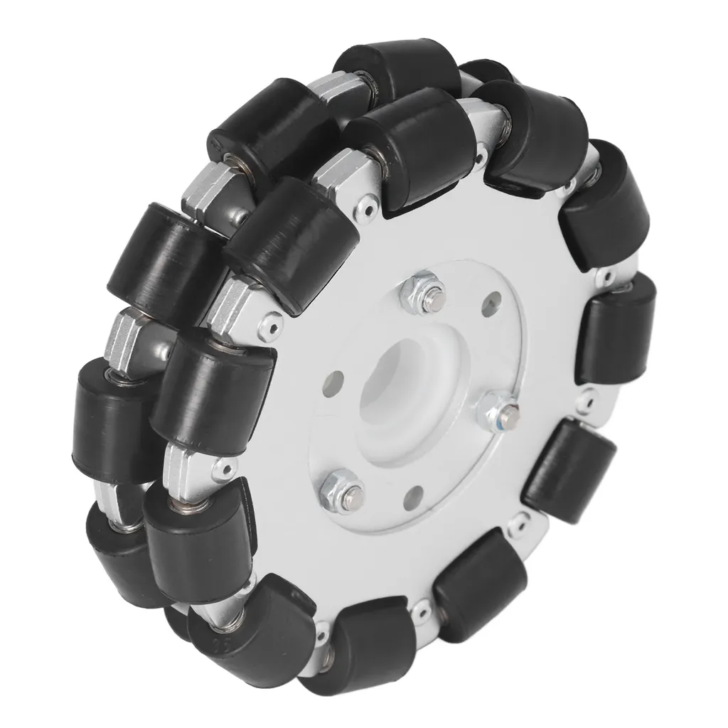 Roue multidirectionnelle Omni double 127mm pour châssis de robot