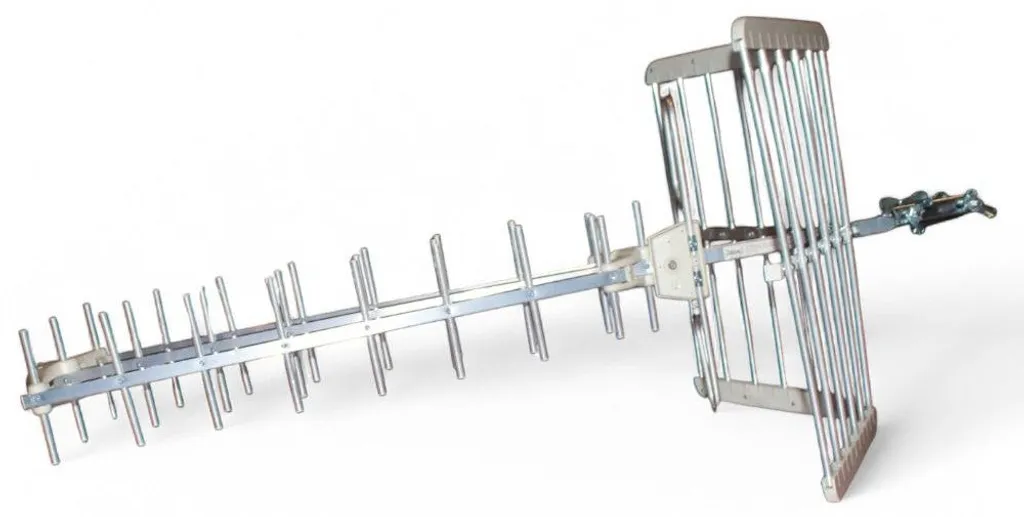 Antenne TV extérieure anti-interférence 5G DVB-T2 HEVC Main 10 blanc - 2