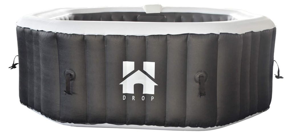 HOME DELUXE - Jacuzzi d'extérieur - Drop - Couleur : noir, Image du produit 