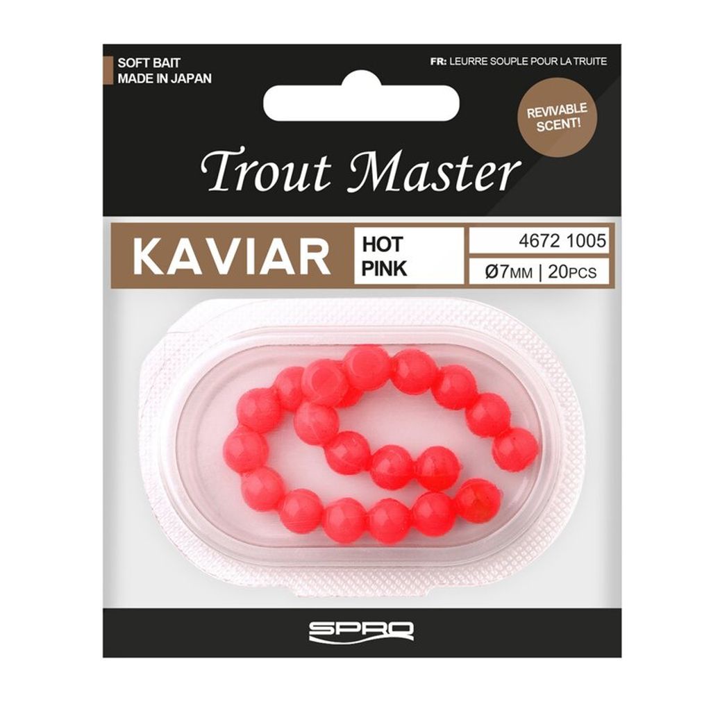 Trout Master Caviar 7mm - 20 esche per trote, colore:Trout Immagine del prodotto 