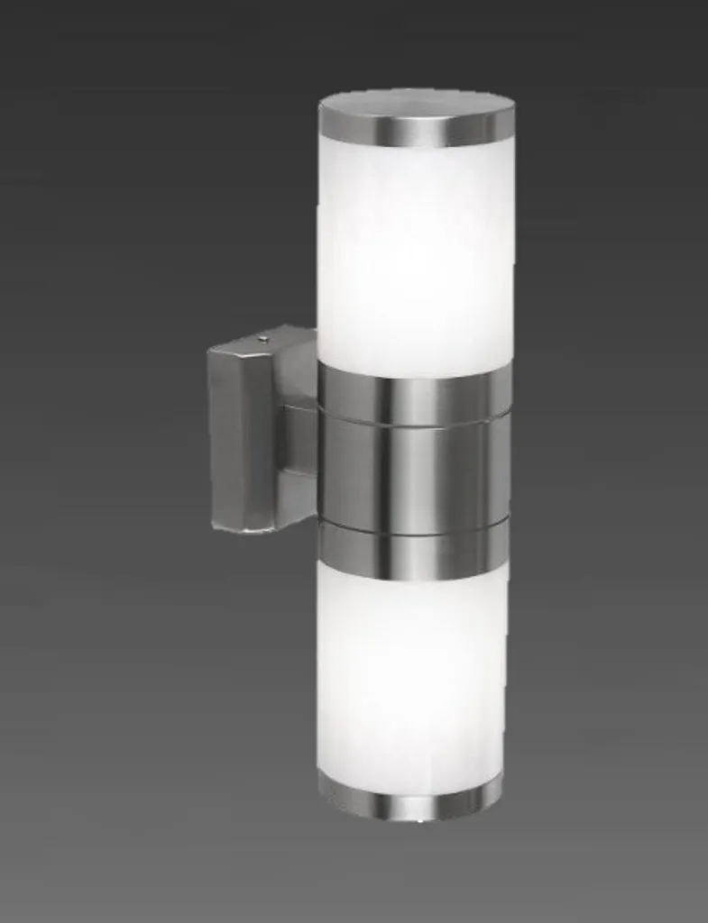 Lampe Extérieure Design pour Allée et Terrasse XELOO Argent 37 cm - 12