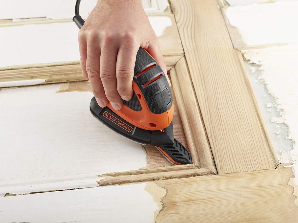 Black & Decker BEW230, Feinschleifer, Detail, Orbital, Produktbild 