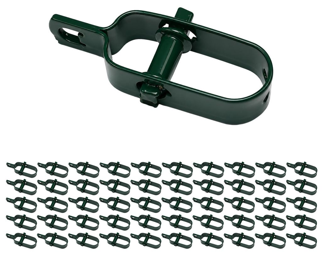 50 x Drahtspanner Grün 100mm Zaunspanner Produktbild 
