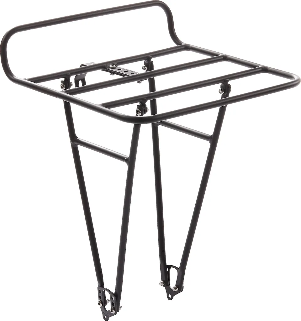 Porte-bagages Avant pour Vélotaf Pelago Commuter L Aluminium Noir