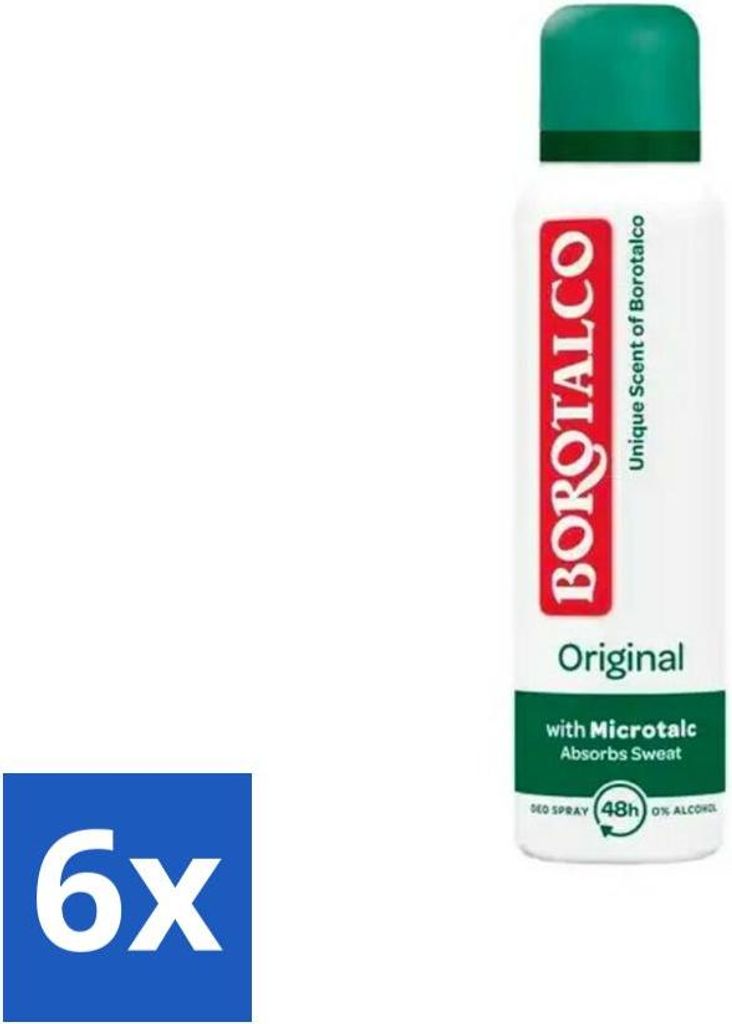 Borotalco Deo Spray Original 150 ml - Confezione risparmio Immagine del prodotto 