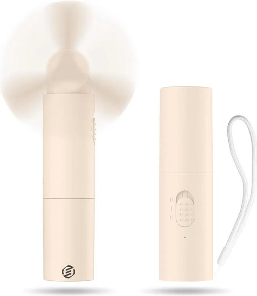 Ventilateur portable rechargeable USB, mini ventilo à main silencieux