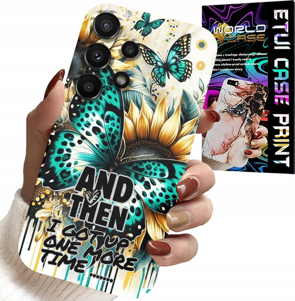 Hülle Für Samsung Galaxy A13 4G - Und Dann Bin Ich Aufgestanden, Feminine Designs + Folie