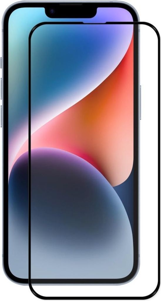 iPhone 16e / 17e Displayschutz - Coverup Full-Cover 9H Panzerglas - Schwarz