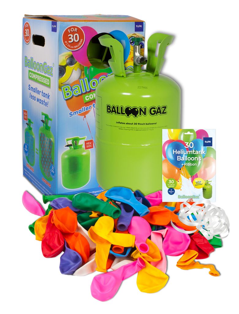HELIUM DO BALÓNKŮ BALLOONGAZ - jednorázová nádoba 200 l + Obrázek produktu 2