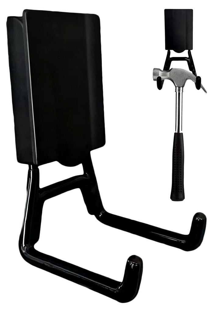 Magnethaken – Metall-Werkzeughalter, Wandhaken, langlebig, für Garage, Wand, Schuppen, Gartenschlauch, Reinigungswerkzeuge, Werkstatt