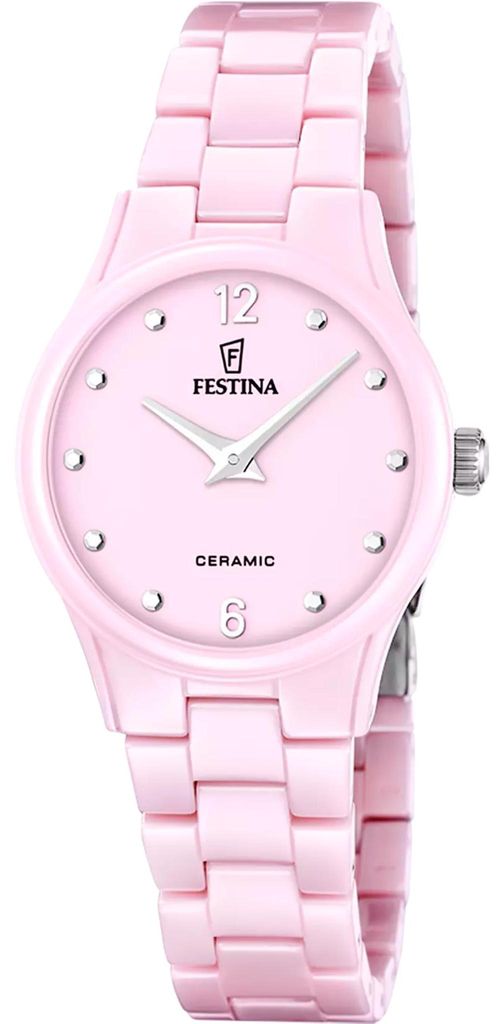 FESTINA Damenuhr Keramik rosa F20751-2 Produktbild 