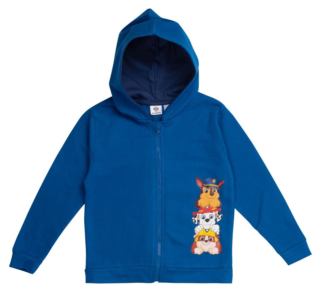 Paw Patrol Sweatjacke für Jungen Kinder Kapuzenpullover mit Produktbild 