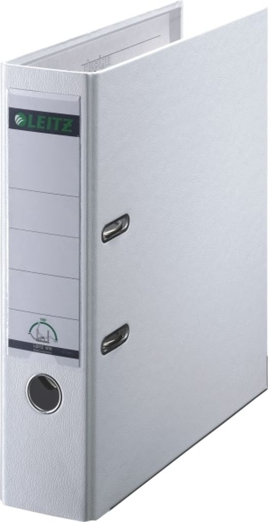 Ordner A4/80 1010 weiß Plastik Produktbild 