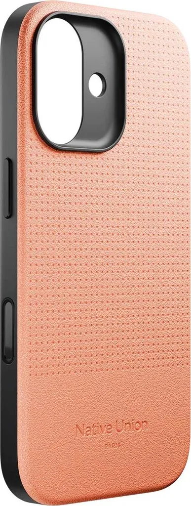 Coque de Voyage iPhone 17 Native Union Active Case Abricot Ergonomique