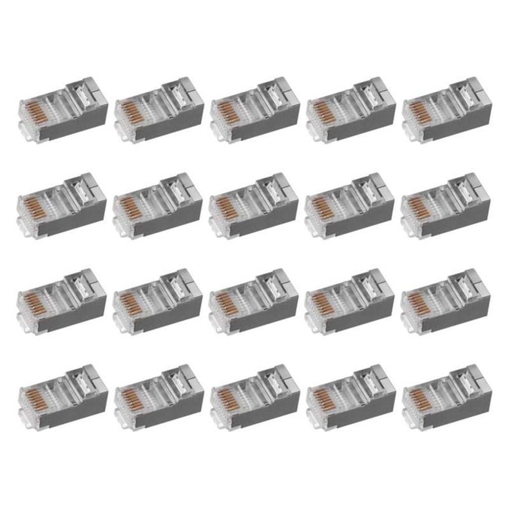 Złącze RJ45 do kabla FTP CAT5E, 20 sztuk 70633 Zdjęcie produktu 